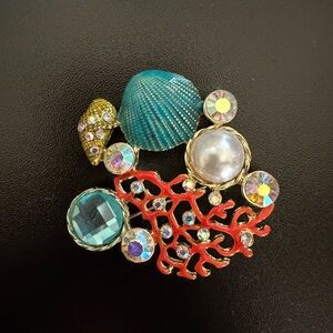ARATTA SILENT JOURNEY SEA MOTIF BROOCH